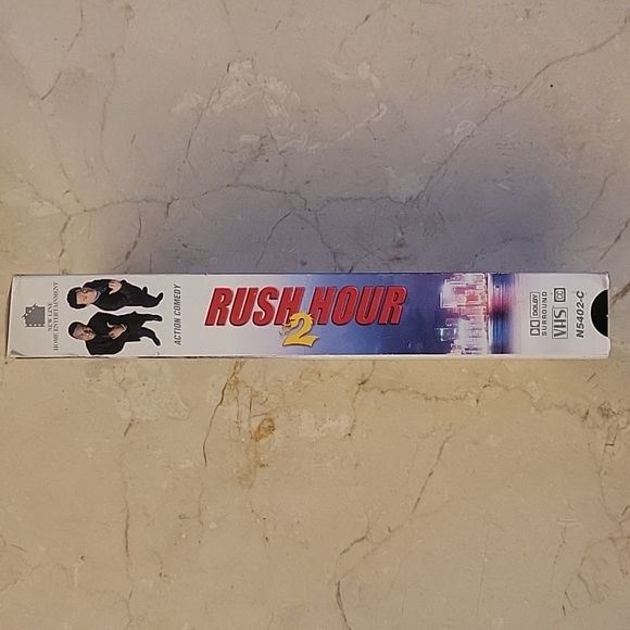 New Line Home Entertainment Rush Hour 2 VHS Tape - Picture 3 of 6